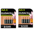 Duracell AA Rechargeable Batteries 1300mAh to 2500mAh all in 4 Packs - TradeNRG UK